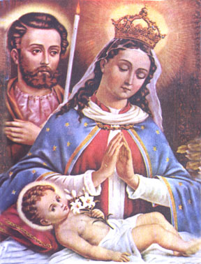 (image for) Our Lady Mary Alta Gracia Chromolith