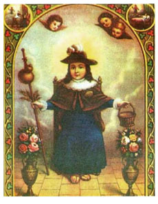 (image for) Nino de Atocha (Child of Atocha) Chromolith (Version 1)