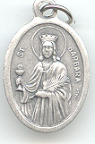 St. Barbara (Santa Barbara) Medal - Click Image to Close