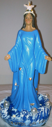 Diosa Del Mar (Our Lady of the Sea) 8" Statue