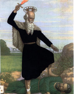 (image for) St. Elias (San Elias) Chromolith (Black Version)