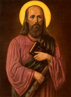 (image for) St. Jude Thaddeus (San Judas Tadeo) Chromolith