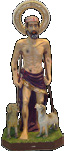 (image for) St. Lazarus (San Lazaro) 5" Statue