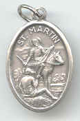 St. Martin of Tours (San Martin Caballero) Medal
