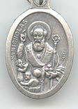 St. Nicholas 11" Deluxe Statue (Bronze)