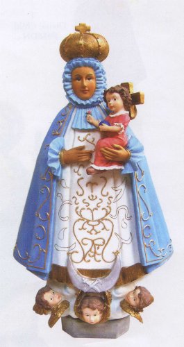 (image for) Our Lady of Regla 8" Statue - Click Image to Close